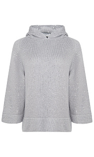 Пуловер из кашемира и шелка