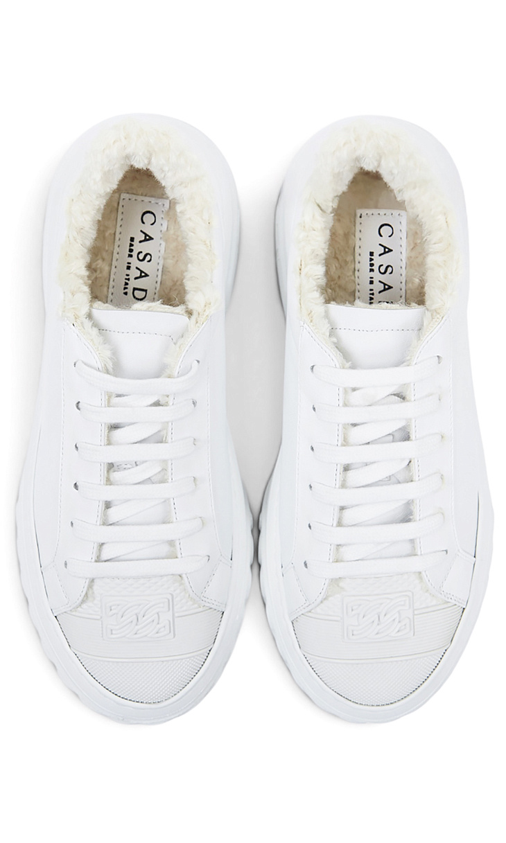 CASADEI: Кеды с мехом
