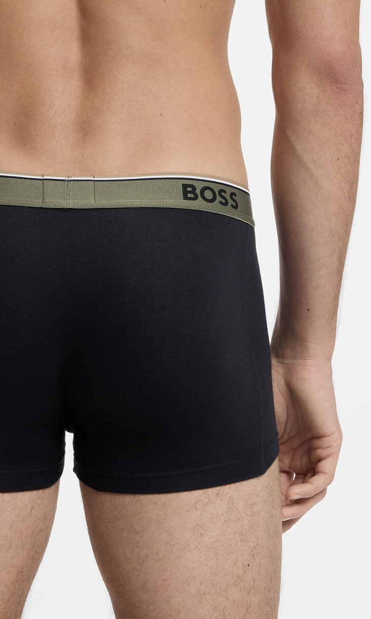 HUGO BOSS: Комплект трусов из хлопка