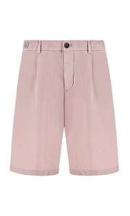 Шорты из хлопка и льна