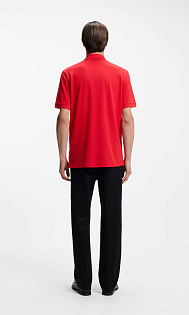 Поло с вышитым логотипом