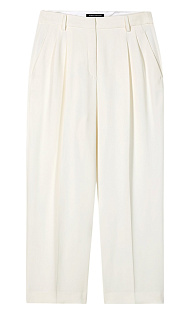 Широкие укороченные брюки