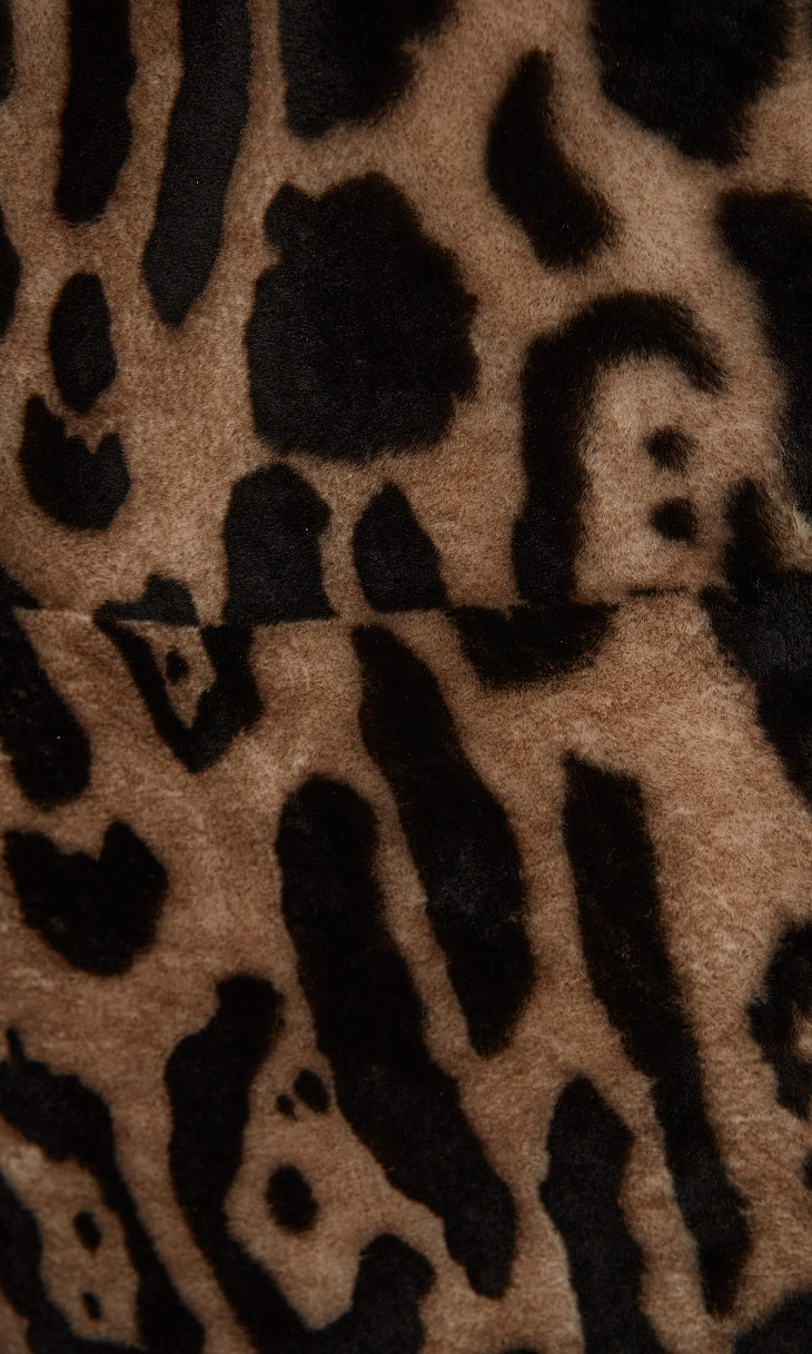 MARION FASHION: Дубленка с поясом