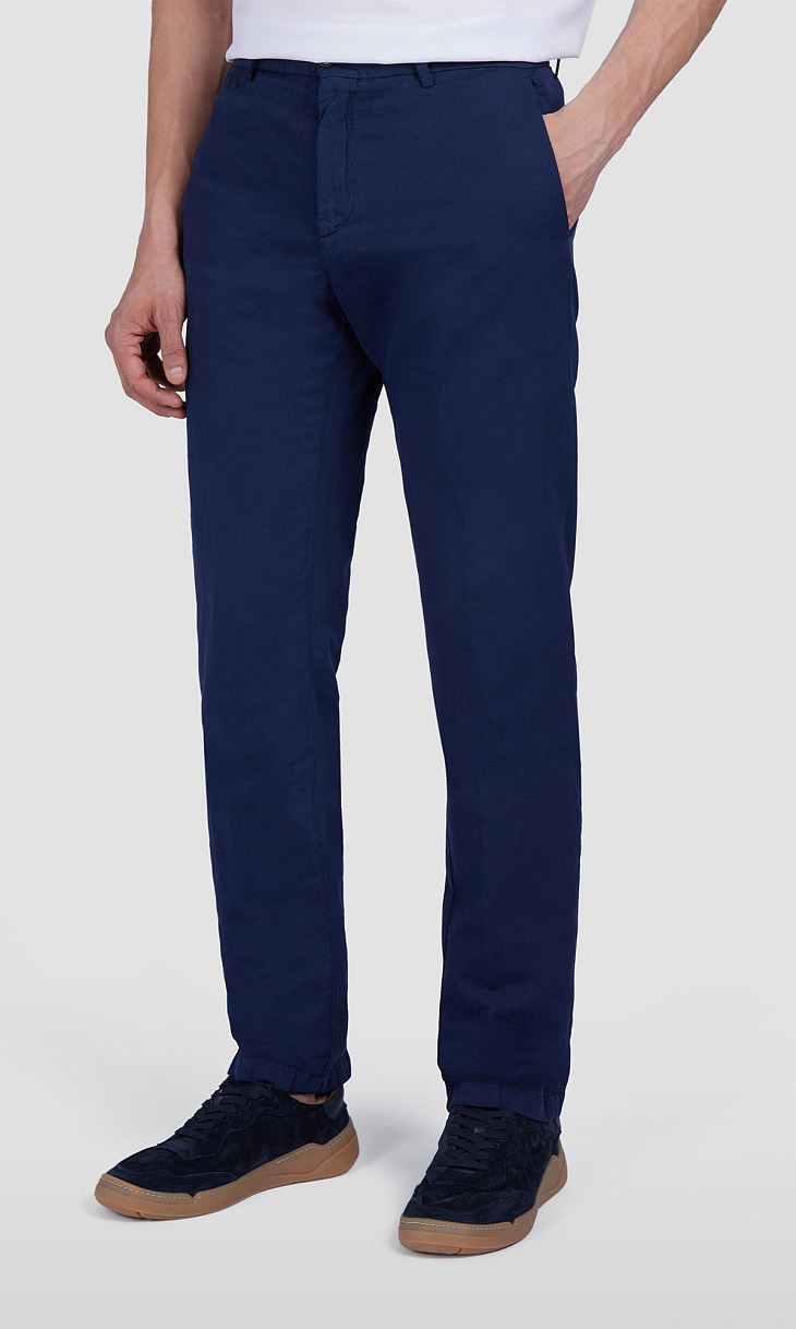 Paul Shark: Брюки из хлопка и льна