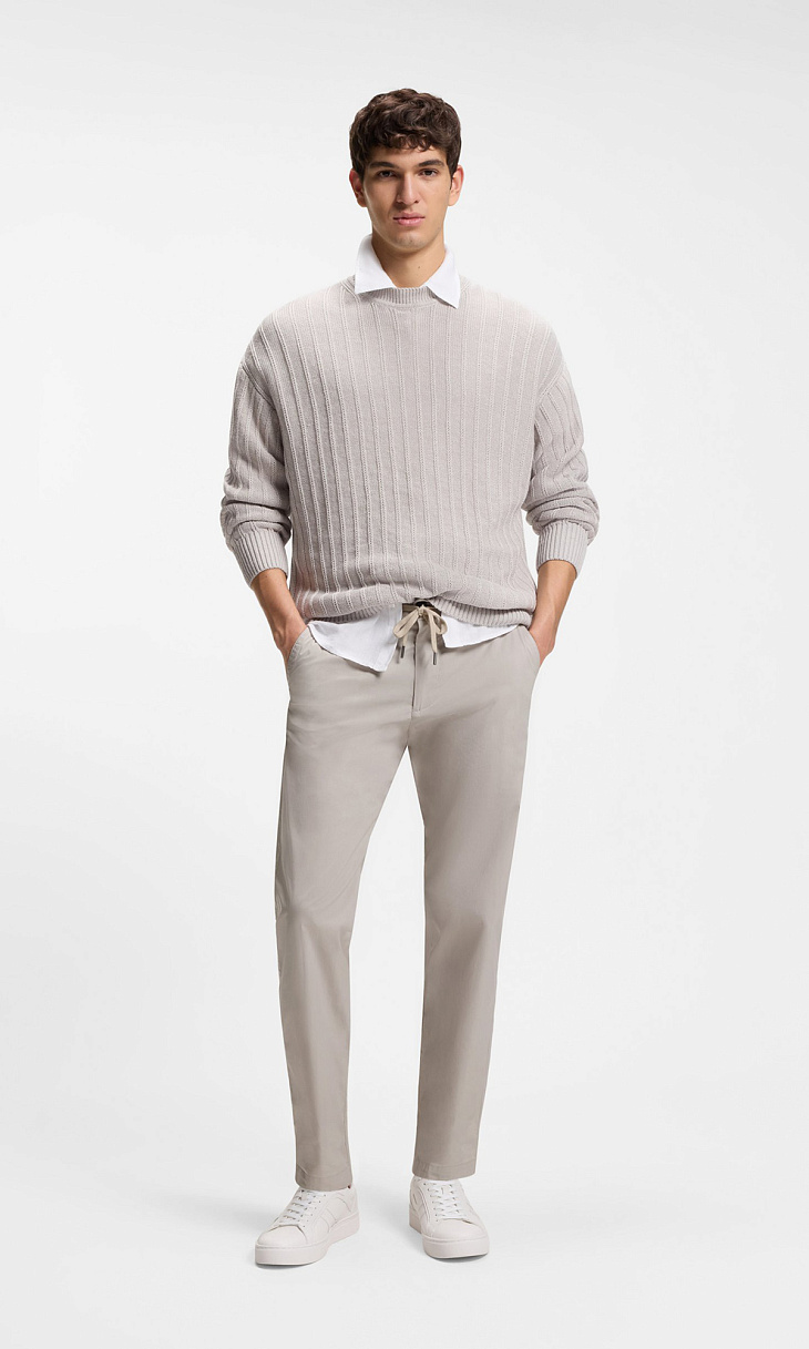 HUGO BOSS: Зауженные брюки чинос