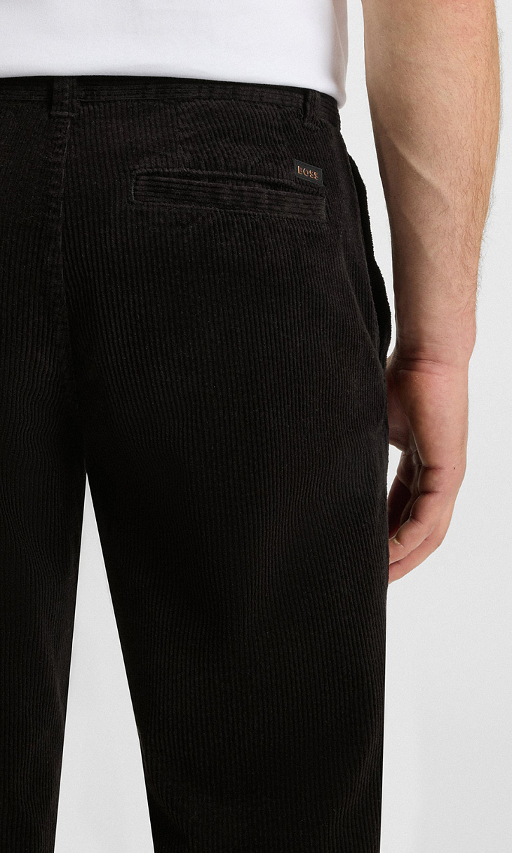 HUGO BOSS: Брюки из вельвета