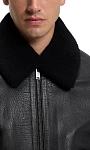 HUGO BOSS: Куртка из кожи