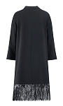 RIANI: Платье с бахромой
