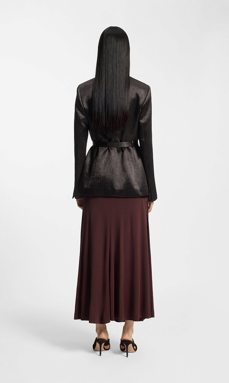 HUGO BOSS: Пиджак из блестящей саржи