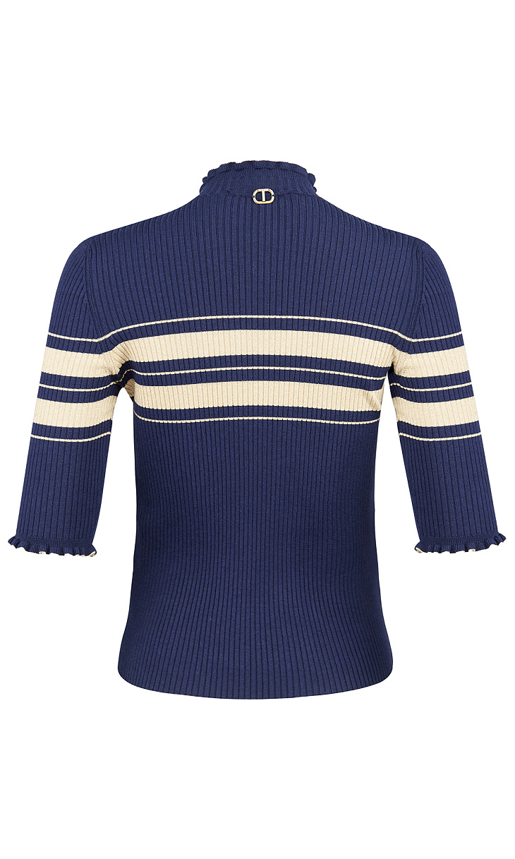 TWINSET: Джемпер с люрексом