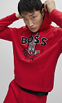 HUGO BOSS: Толстовка с капюшоном