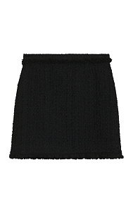 Юбка мини из твида