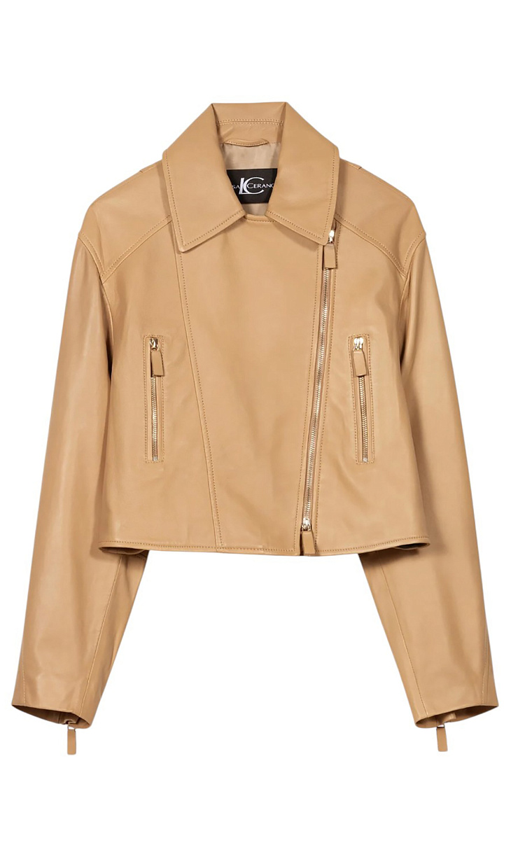 LUISA CERANO: Кожаная куртка