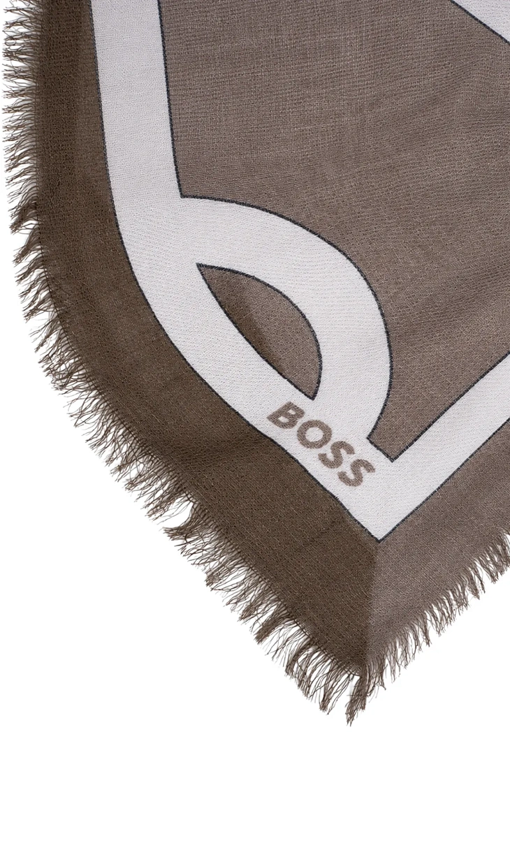 HUGO BOSS: Шарф из шерсти