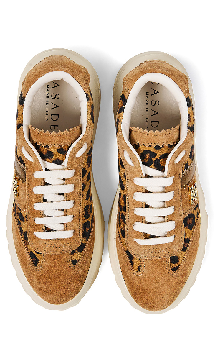 Casadei: Кеды из замши