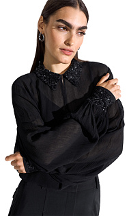 Прозрачная блуза