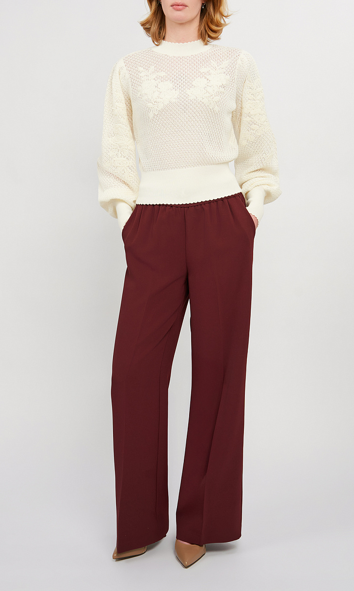 TWINSET: Широкие брюки