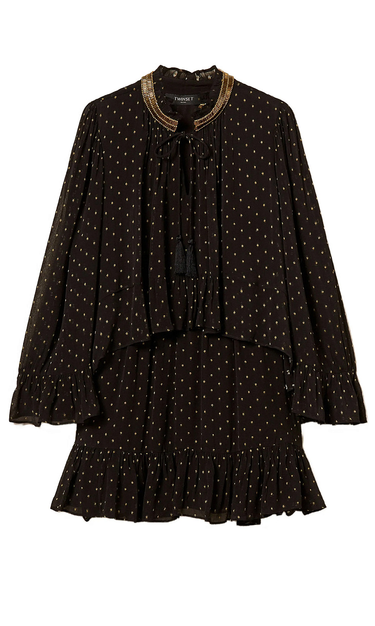 TWINSET: Платье из жоржета