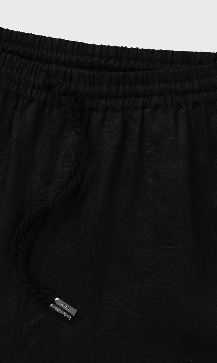 HUGO BOSS: Брюки из рами