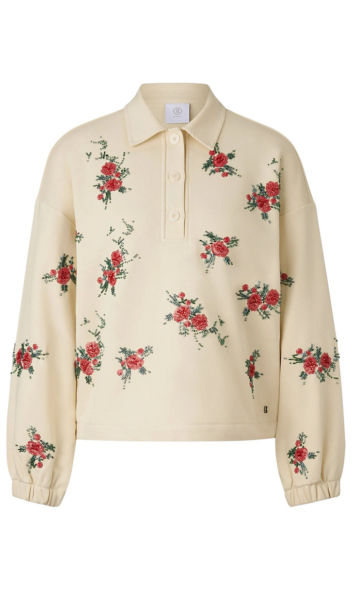 BOGNER: Толстовка-поло из хлопка