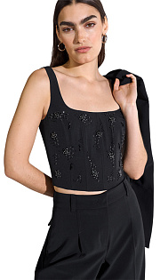 Топ с декором