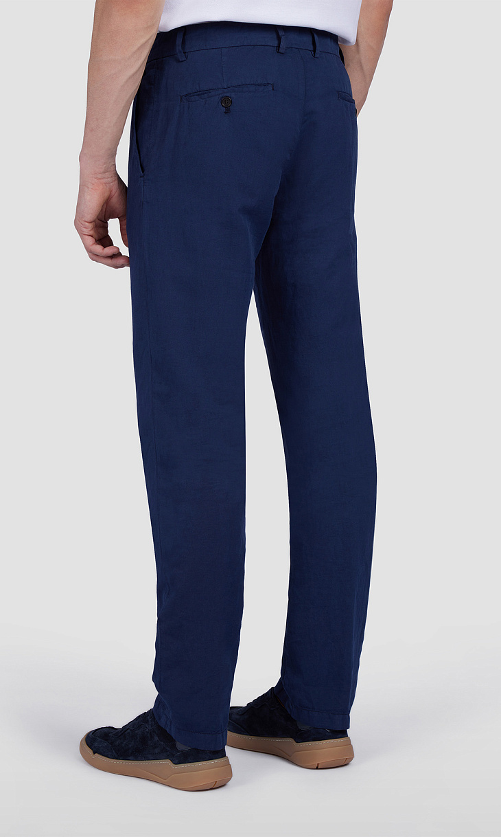 Paul Shark: Брюки из хлопка и льна