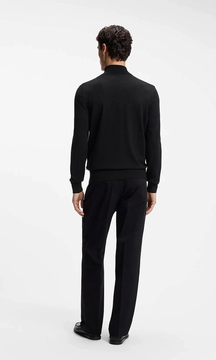 HUGO BOSS: Кардиган из шерсти мериноса