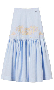 Юбка с вышивкой