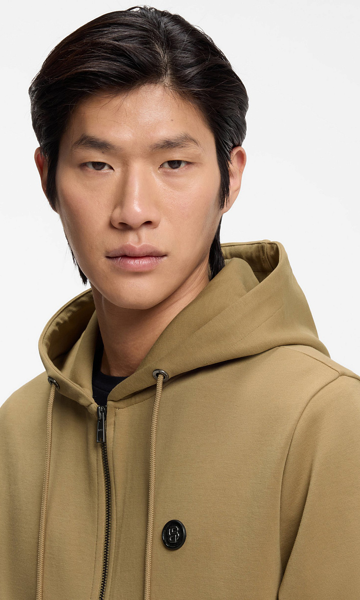 HUGO BOSS: Толстовка на молнии