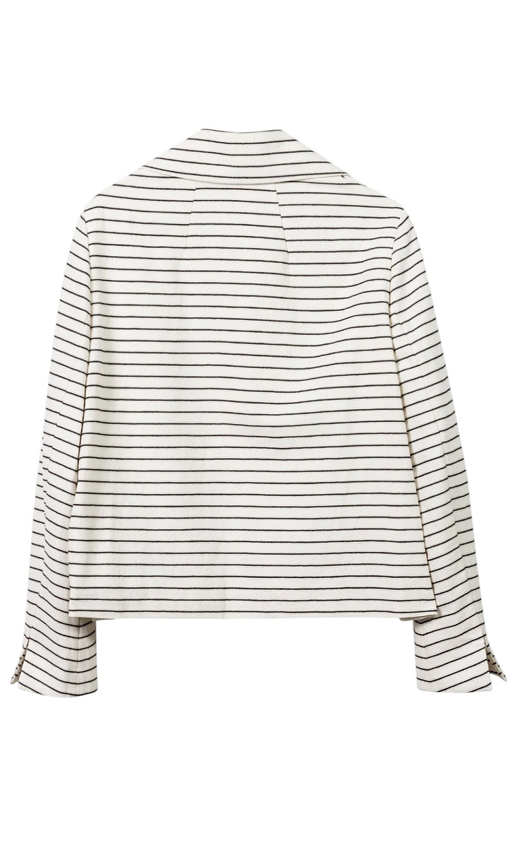 LUISA CERANO: Куртка в полоску