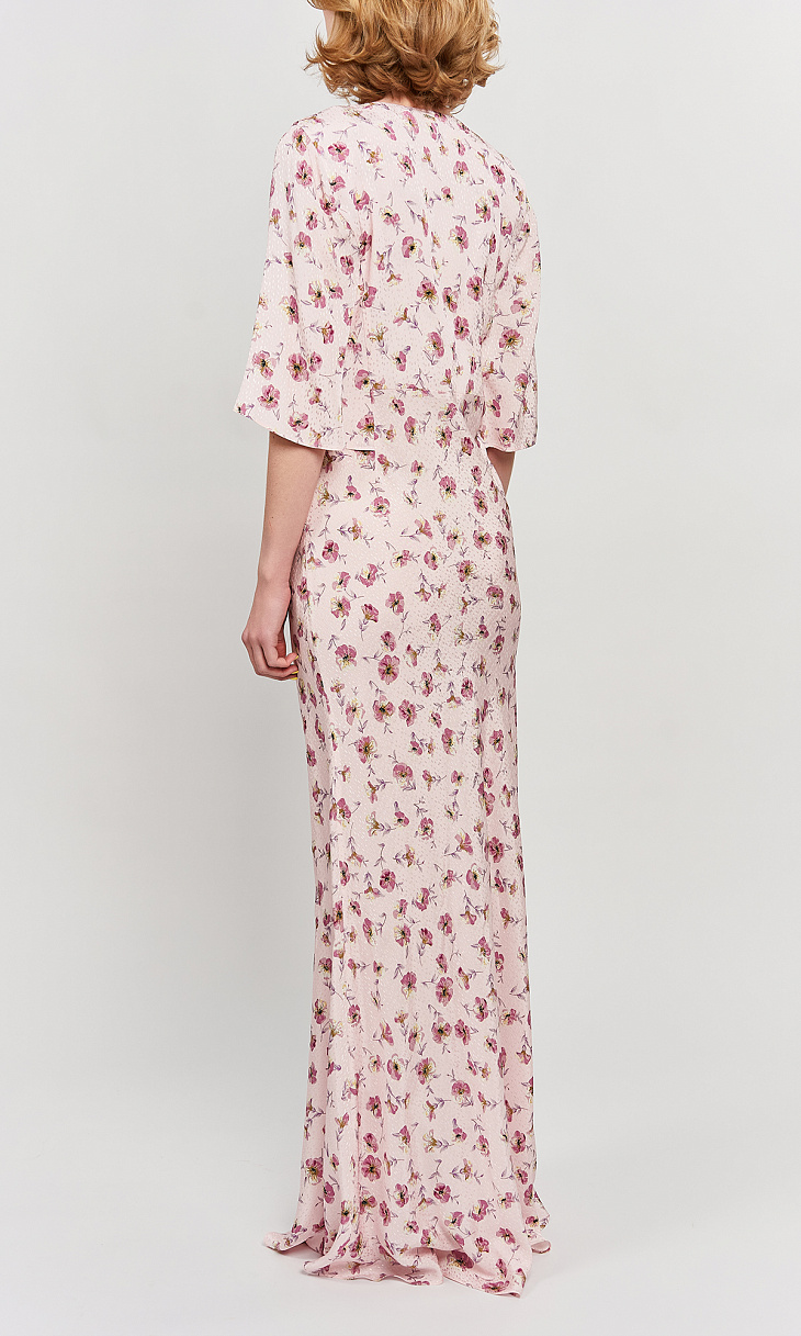 TWINSET: Платье с принтом