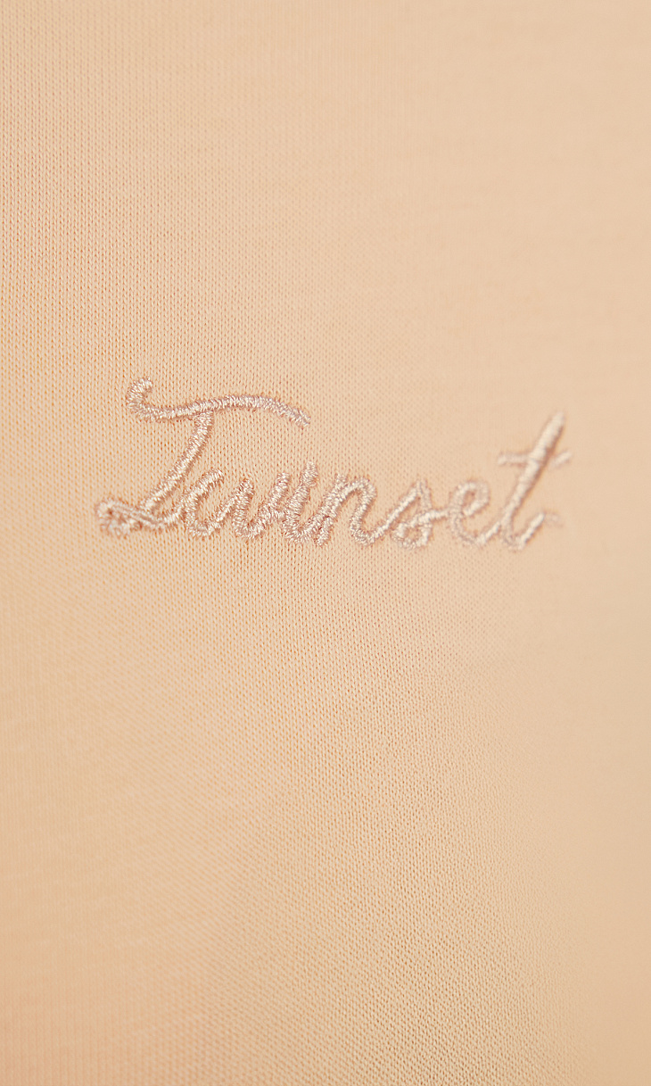 TWINSET: Футболка с оборками