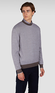 Пуловер из шерсти и кашемира