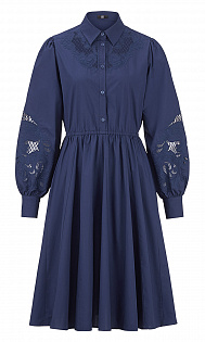 картинка Платье с вышивкой 246650-3968/444-224 от магазина FashionStore.ru