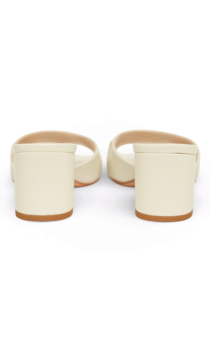 TWINSET: Мюли из кожи