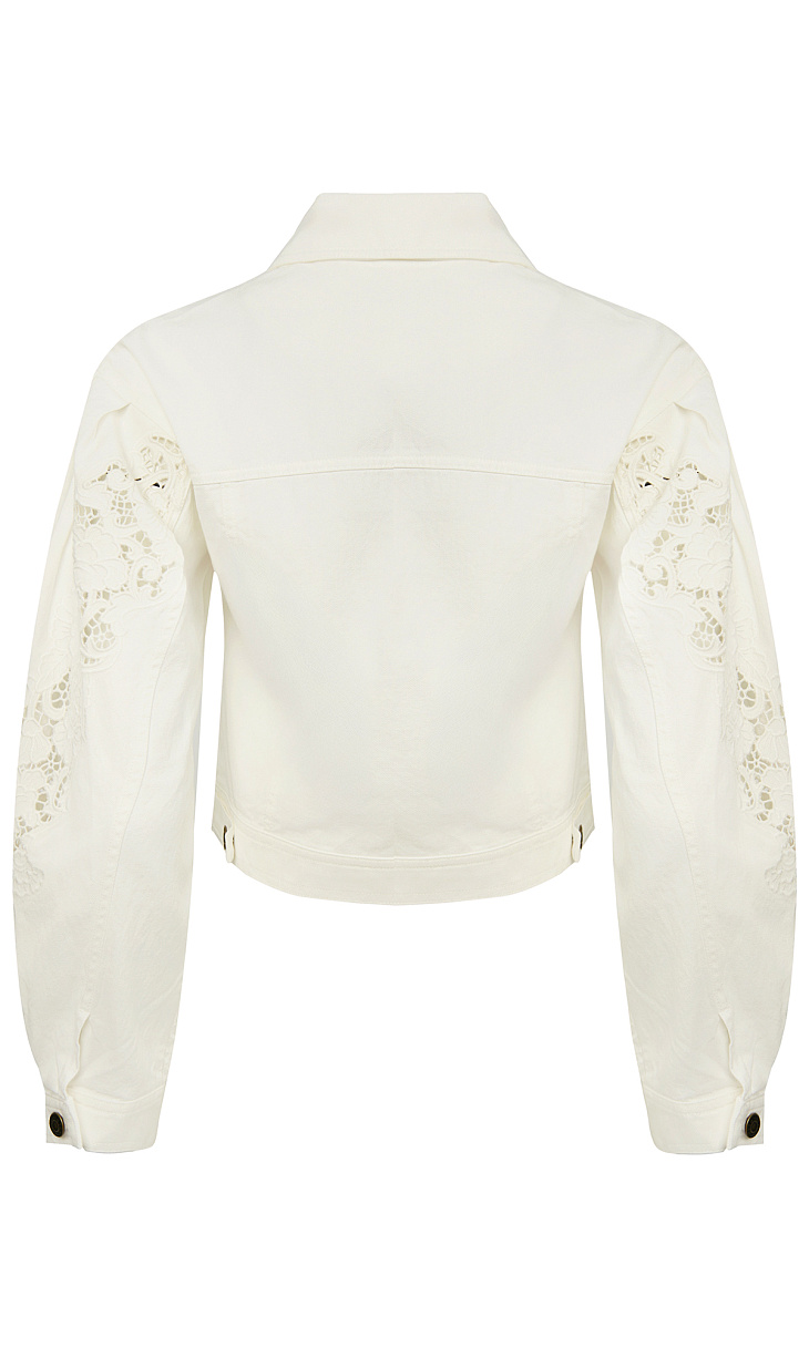 TWINSET: Куртка с кружевом
