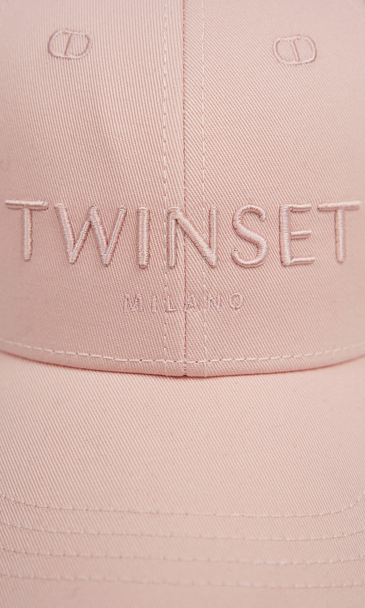 TWINSET: Кепка с логотипом