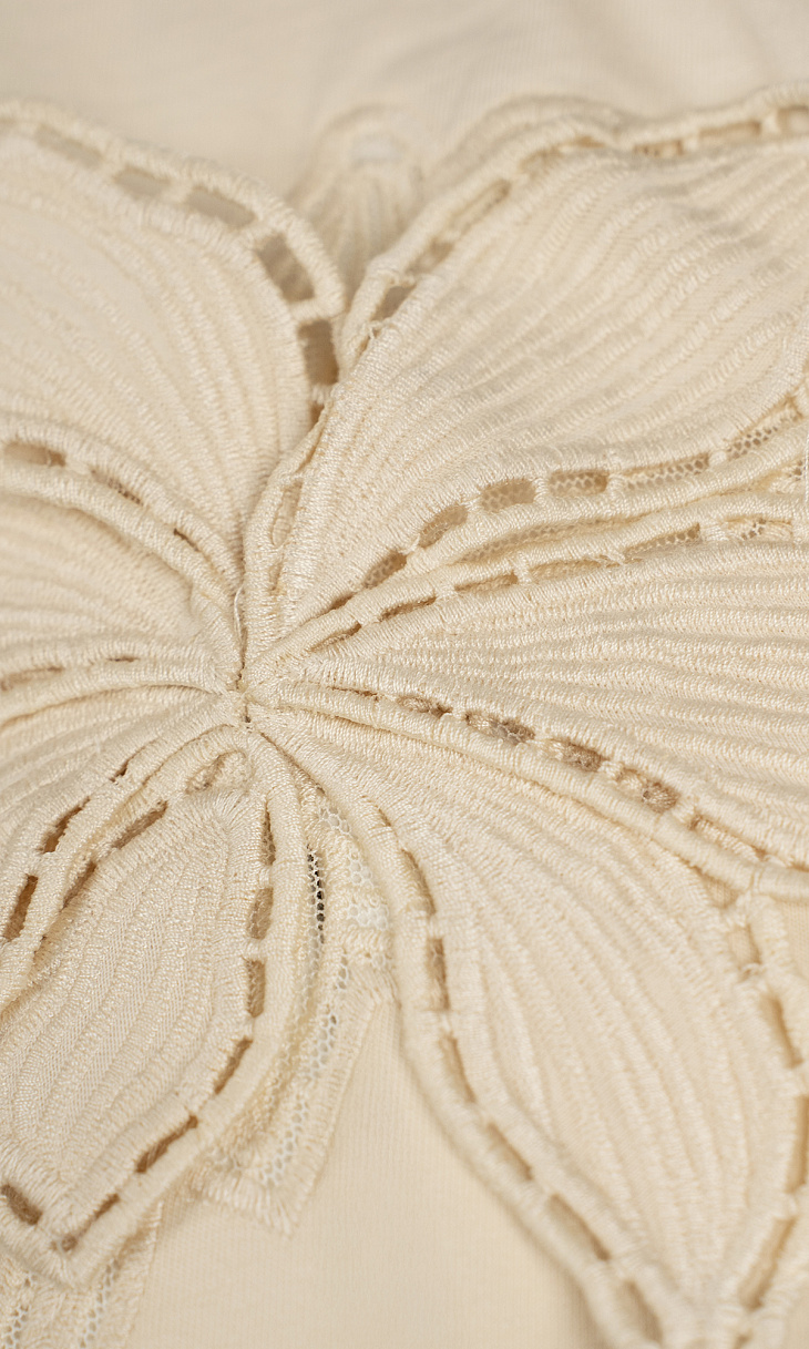 TWINSET: Футболка с аппликацией