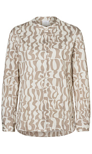 Блуза с принтом