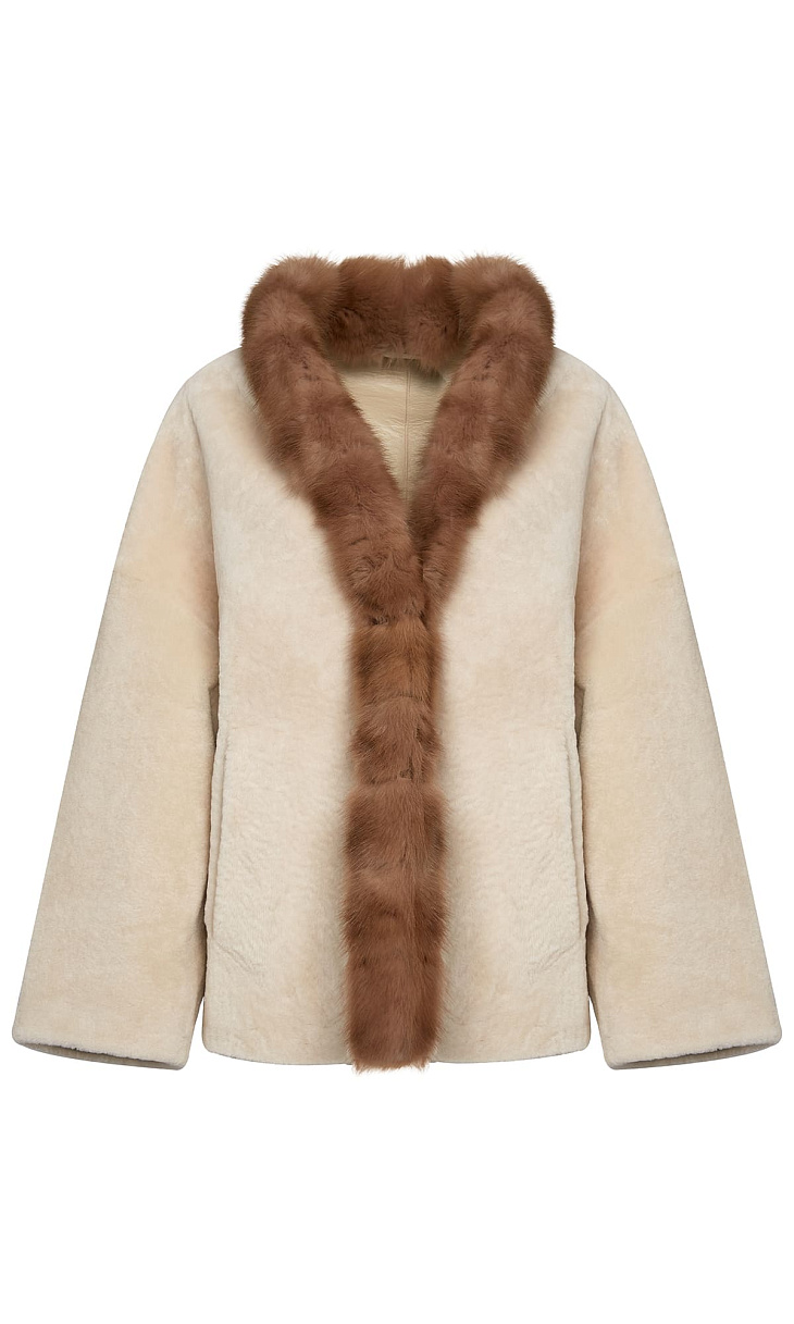 MARION FASHION: Дубленка из овчины