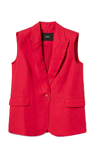 Жилет из льна