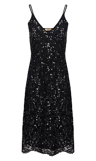 Платье с пайетками