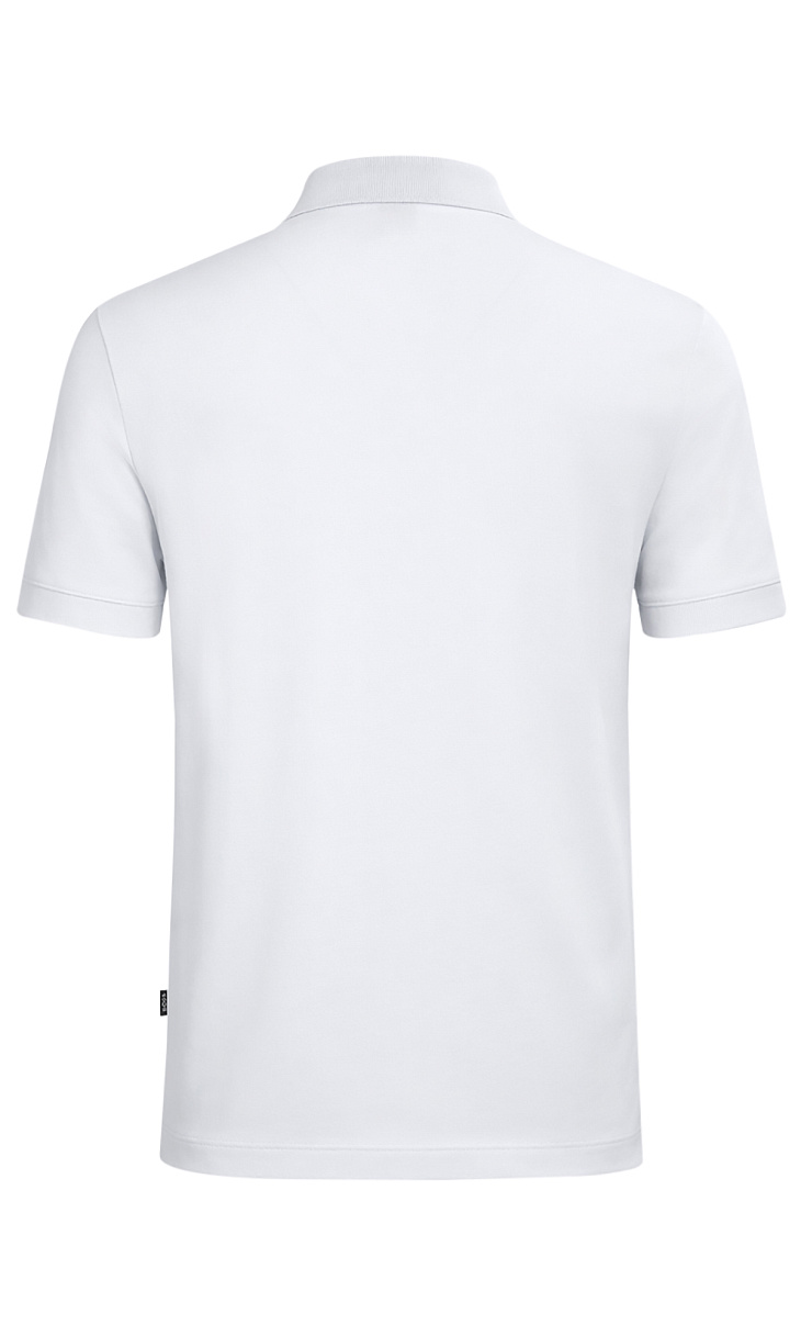 HUGO BOSS: Поло из лиоцелла и хлопка