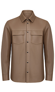 Кожаная рубашка