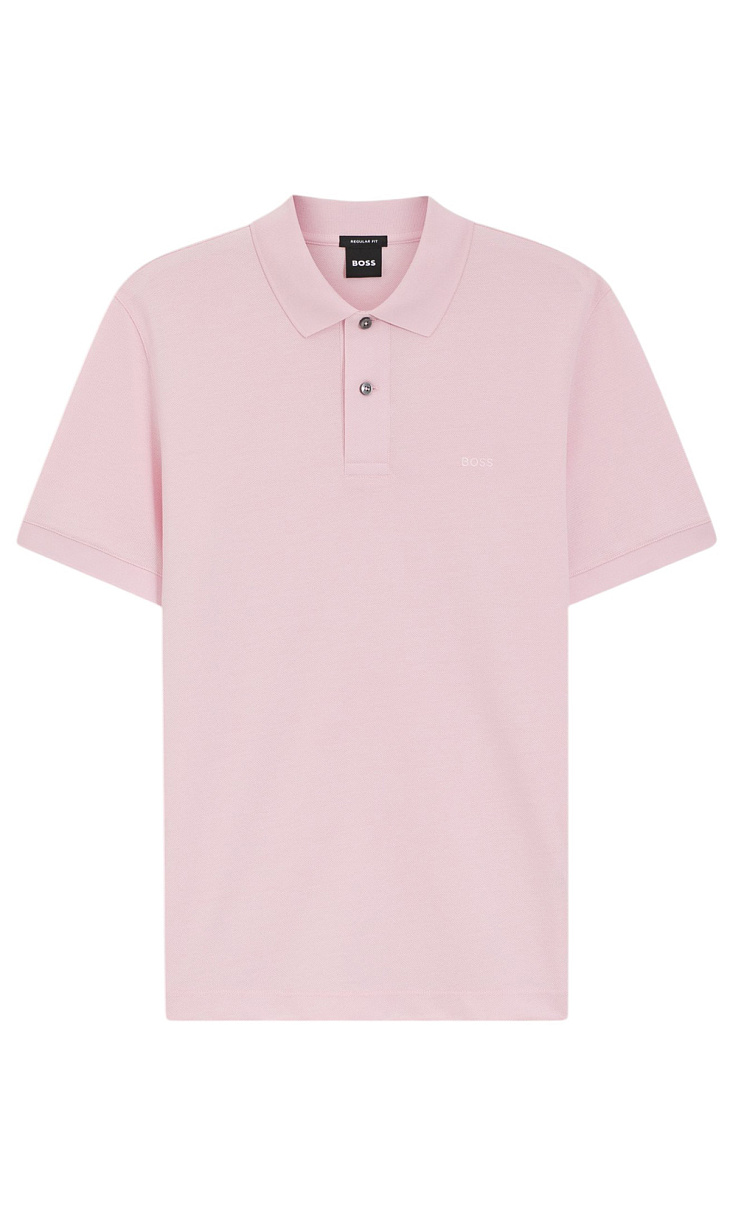 HUGO BOSS: Поло с вышитым логотипом