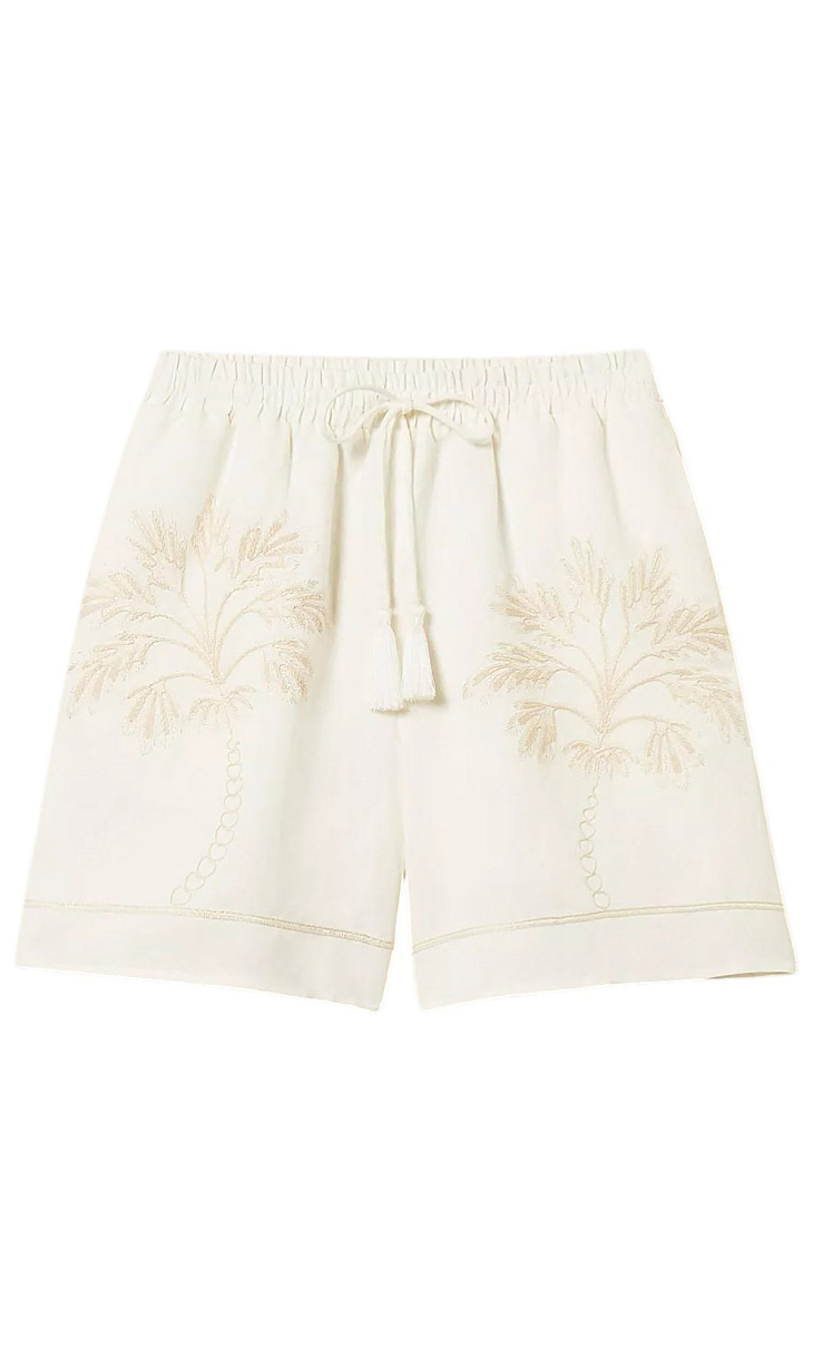TWINSET: Шорты из льна и вискозы