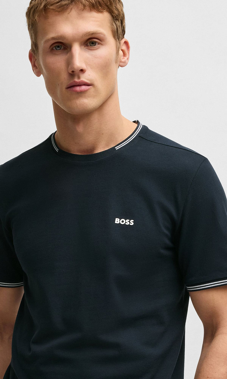 HUGO BOSS: Футболка с логотипом