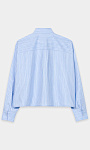LUISA CERANO: Рубашка из хлопка с рюшами