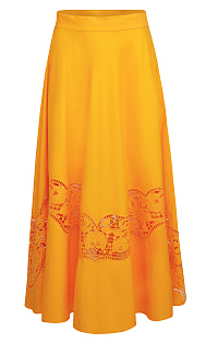 Юбка с английской вышивкой