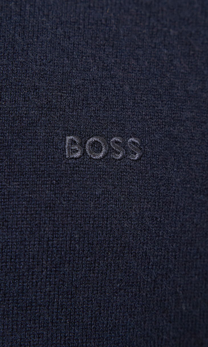 HUGO BOSS: Джемпер с молнией